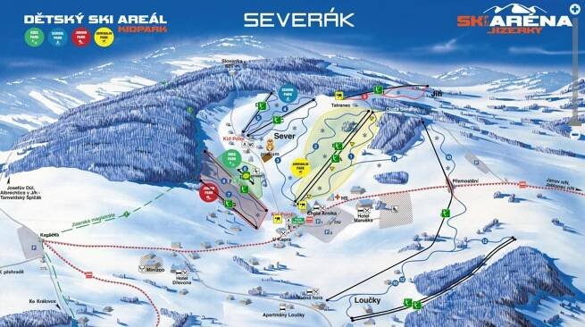 Ski areál Severák - Ski areál