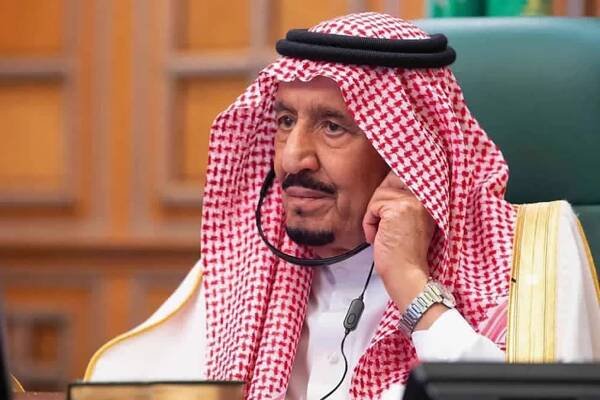 Saudskoarabský kráľ Salmán bin Abd al-Azíz.