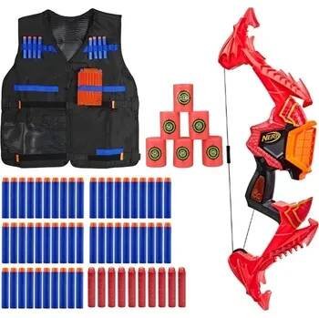 Luk Nerf Elite Dragonpower Skyblaze F0809 + 50 šípů + vesta + terče