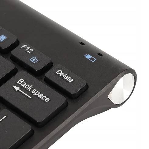 Klávesnice Mini Bezdrátová Bluetooth Přenosný Tablet TV PC Slim + MYŠ Rozhraní myši USB (Radio 2.4 GHz)
