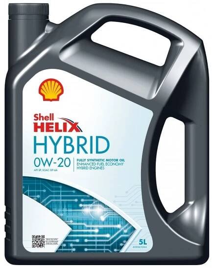 Motorový olej SHELL Helix Hybrid 0W20 5l, 550056725