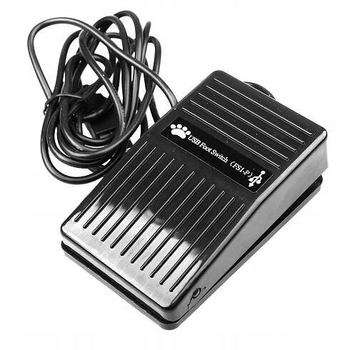 USB ovladač nožního spínače pro PC s klávesnicí a myší
