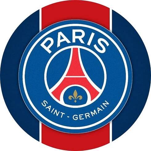 Jedlý papír PARIS SAINT GERMAIN máme jako jedlý papír i fondán