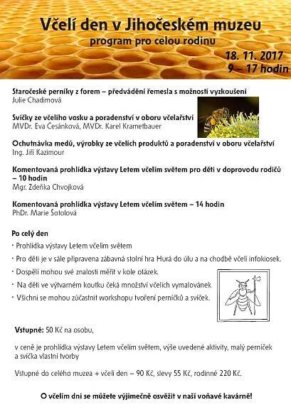 Včelí den v muzeu - Informační centrum pro mládež České Budějovice