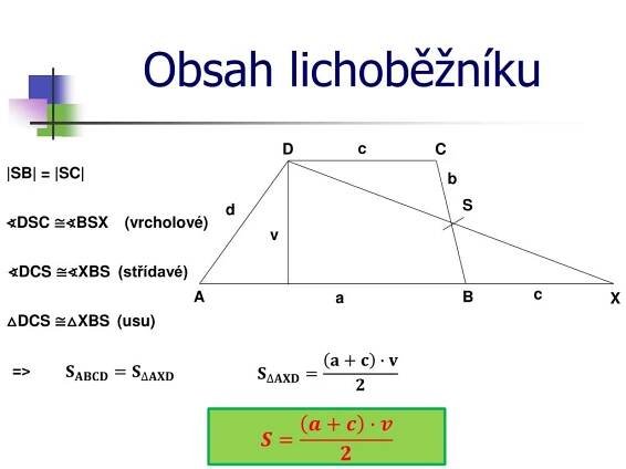 PPT - Obvod a obsah lichoběžníku PowerPoint Presentation, free download - ID:3237787