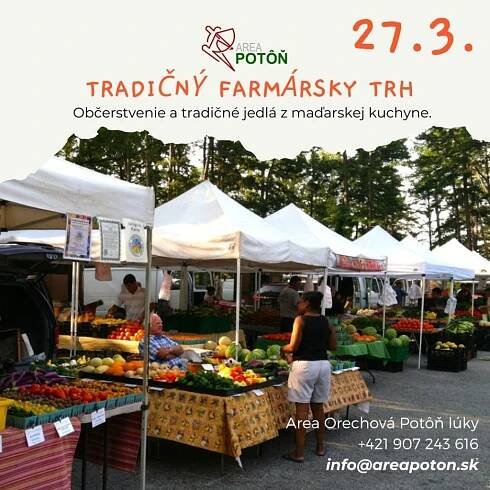 Tradičný farmársky trh – AREA Potôň - KdeČo