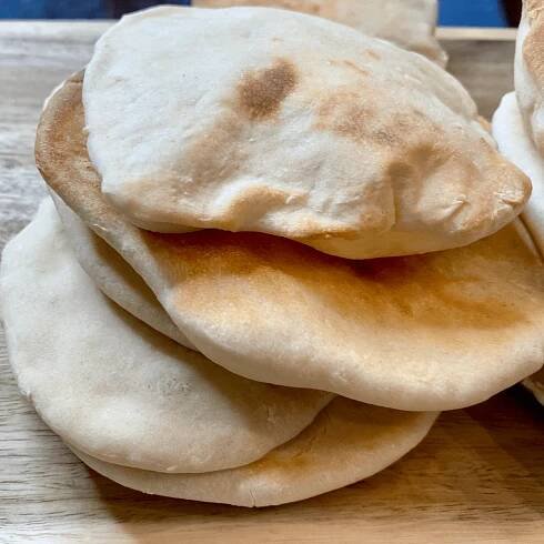Lebanese Pita Bread - Delicious Authentic Oven Baked Pita Bread