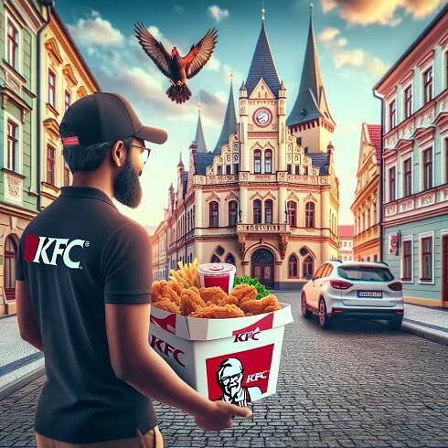 kfc rozvoz plzeň
