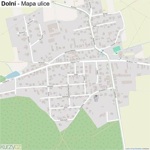 Dolní - mapy | Kurzy.cz