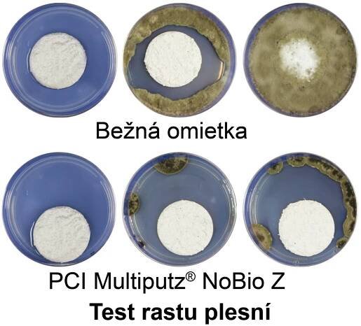 Unikátna silikónová omietka s inovatívnou biocídnou ochranou PCI Multiputz NoBio Z - SOAS a.s.