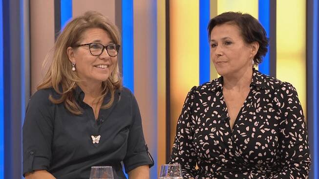 Zleva: poslankyně Renáta Zajíčková (ODS) a Jana Berkovcová (ANO)