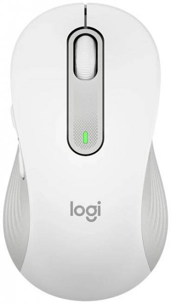 Logitech M650L/Kancelářská/Laserová/Bezdrátová USB + Bluetooth/Bílá