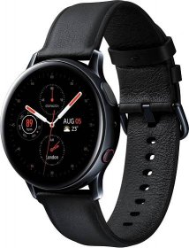 Chytré hodinky SAMSUNG Galaxy Watch Active2 (40 mm) ocel černá / Chytré hodinky / AMOLED / Wi-Fi / Bluetooth / NFC / GPS / Tizen