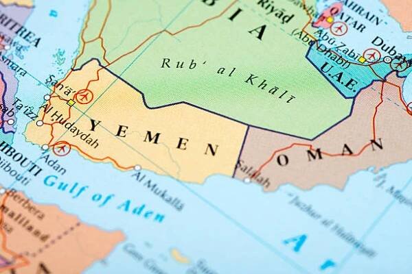 jemen a omán - yemen map - stock snímky, obrázky a fotky
