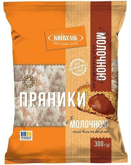 Perníky Kyjev Chléb „S mléčnou náplní“ 300 g