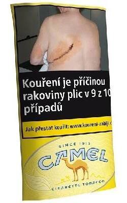 Tabák cigaretový Camel pouch 30g - balení - 10 ks
