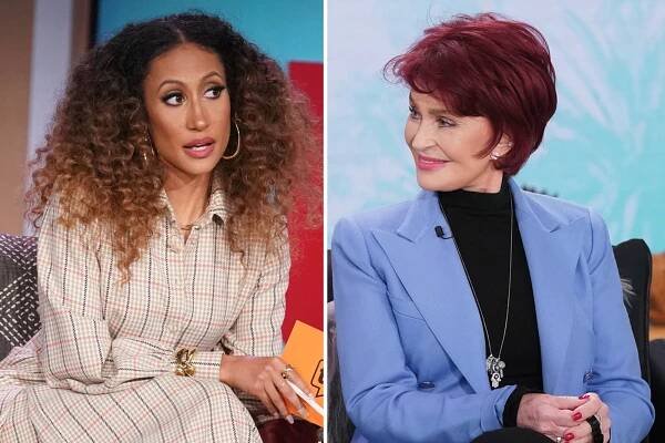 Elaine Welteroth and Sharon Osbourne