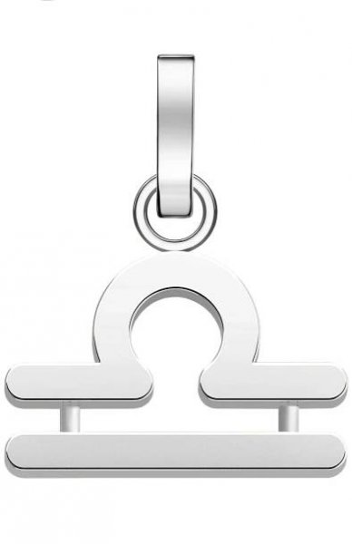 Rosefield Ocelový přívěsek Váhy The Pendant PE-Silver-Libra-S