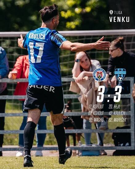 SK Benátky nad Jizerou "B" vs. FK Slavoj Stará Boleslav 3:3 - FK Slavoj Stará Boleslav