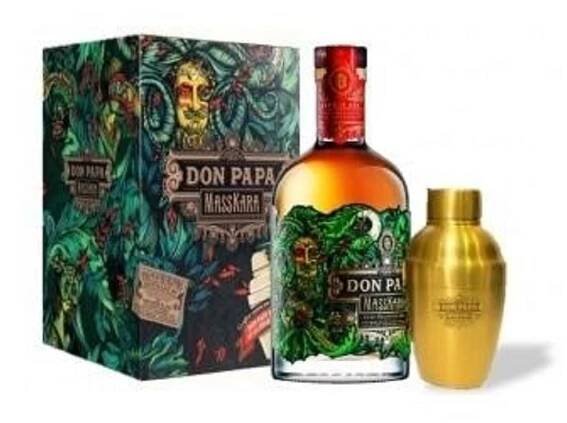 RON DON PAPA MASSKARA 40% 0,7 + Shaker GB ( Filipíny) - FILIPÍNY | JASO