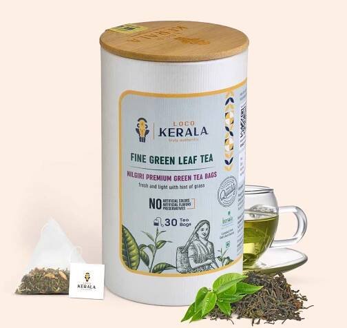 Nilgiri Premium Green Tea bags