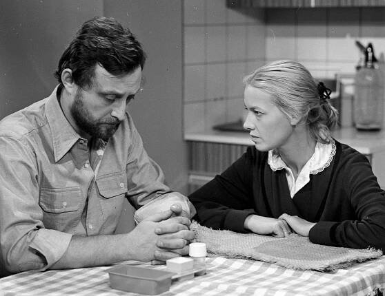 Bakaláři - Tatínek - Z filmu - Ladislav Frej st., Jana Preissová