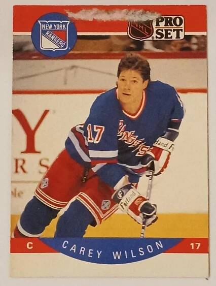 Carey Wilson - Hokejové karty