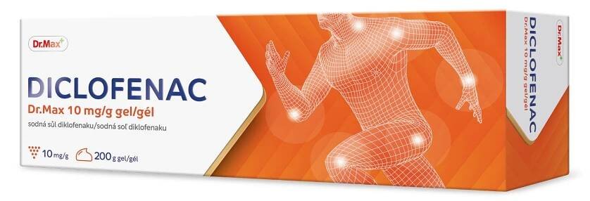 Dr. Max Diclofenac 10 mg/g gel 200 g