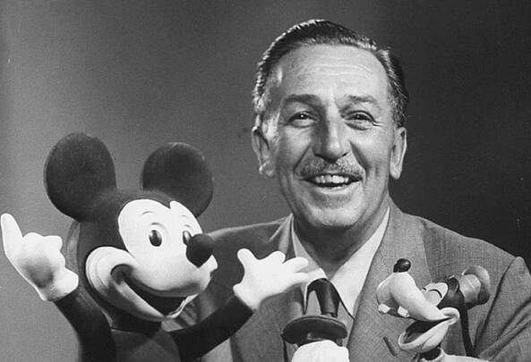 Walter Elias „Walt“ Disney byl americký filmový producent, režisér, scenárista, dabér, animátor, podnikatel a filantrop. Ve své době silně ovlivnil zábavní průmysl. 