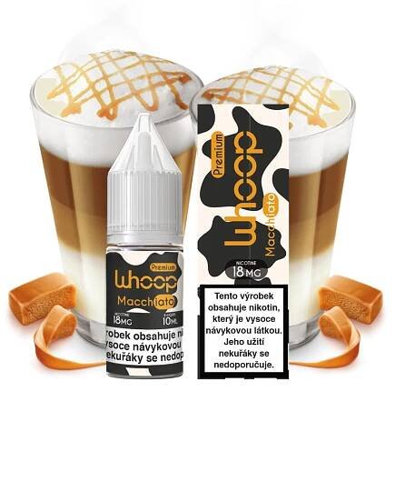 E-liquid WHOOP - Macchiato (Silné espresso s mlékem) 10ml