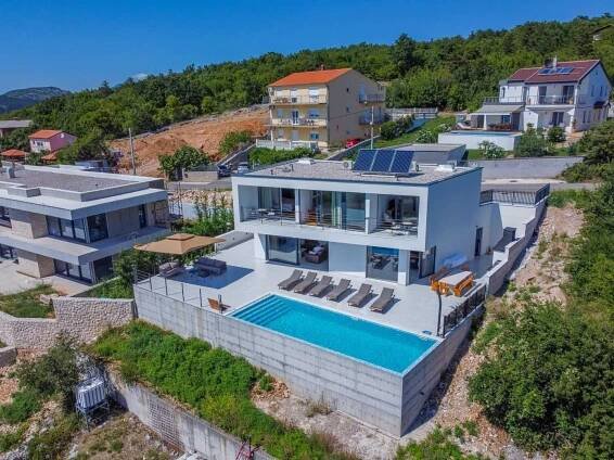 CRIKVENICA - Vila s panoramatickým výhledem na moře