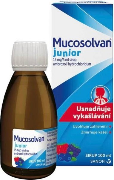MUCOSOLVAN JUNIOR POR 15MG/5ML SIR 100ML