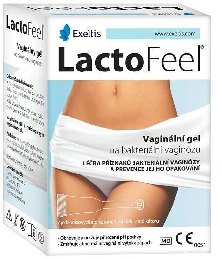 LactoFeel Vaginální gel 7x5 ml