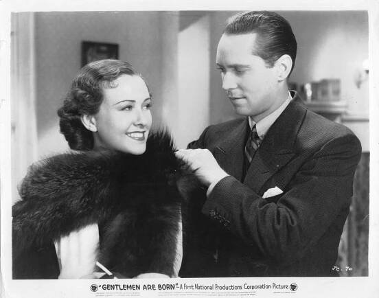 Gentlemen Are Born - Fotosky - Margaret Lindsay, Franchot Tone