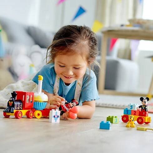 LEGO Duplo 10941 Narozeninový vláček Mickeyho a Minnie
