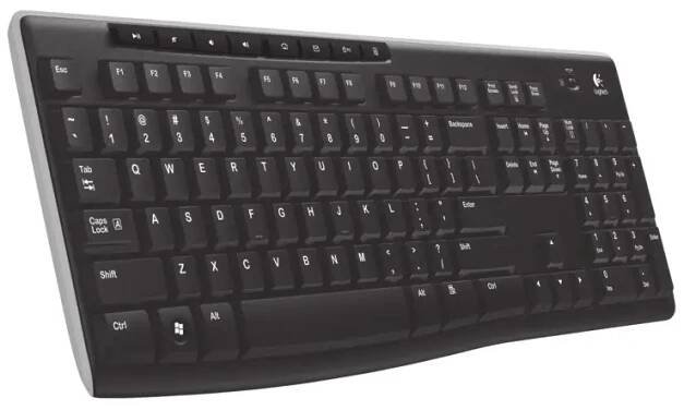 Bezdrátová klávesnice Logitech® K270