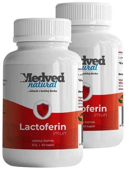 2x Lactoferin imun 60 kapsúl (120 kapsúl spolu)