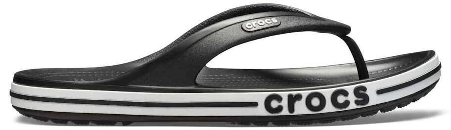 Pantofle CROCS Bayaband Flip Black/White
