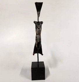Igor Kitzberger - Harlekýn - bronzová soška - Starožitnosti a umění
