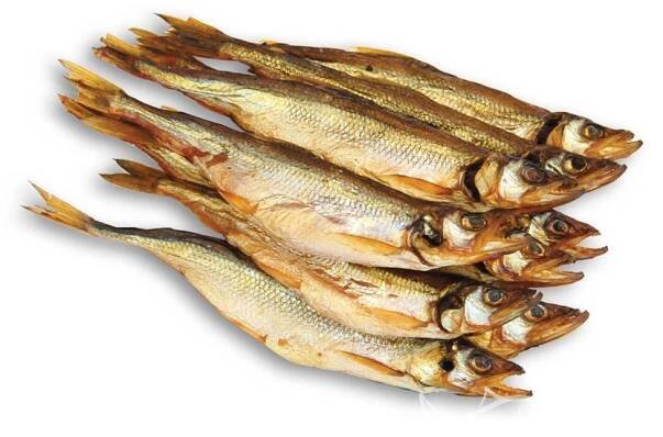 Ryba Koruška (Osmerus eperlanus) uzená za studena (N), 4kg