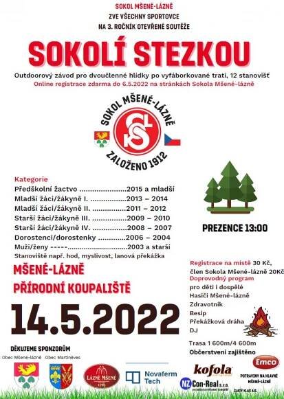 Sokolí stezkou 14.5.2022