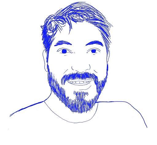 Illustration of Fabián Ríos