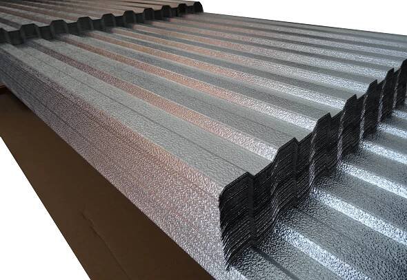Profil 1012 (KOB 1012) 0,60 x 910 x 6000 mm, Al EMBOS přírodní (doprodej)