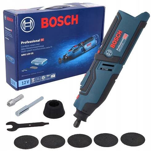 BOSCH GRO 12V-35 VYSOKOOTÁČKOVÉ NÁŘADÍ 12V SÓLO