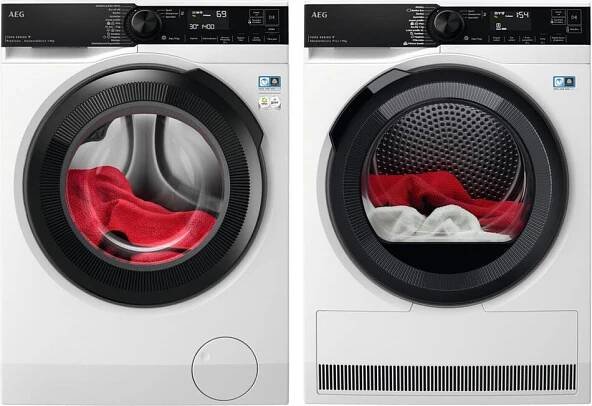 SET Pračka AEG LFR73844OC + Sušička AEG TR939M6CC | OnlineShop.cz