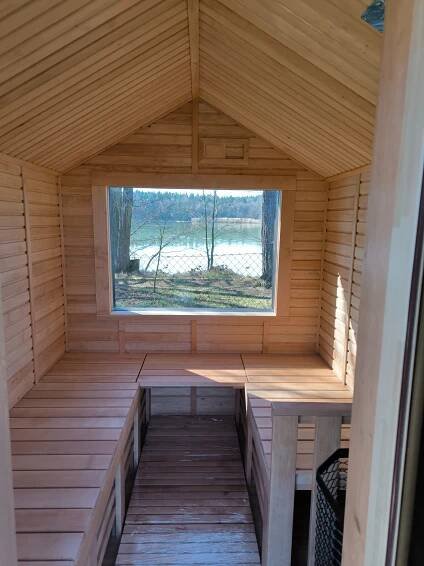 Sauna typ Stodola Dřevěná