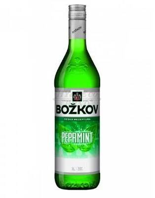 Božkov Peprmint 19% 1 l (holá láhev)
