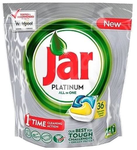 Kapsle do myčky Platinum Jar v akci levně | Kupi.cz