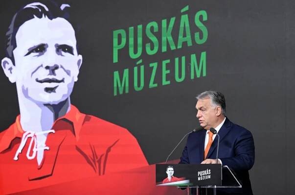 Prime Minister Opens Museum Named after Football Legend Ferenc Puskás