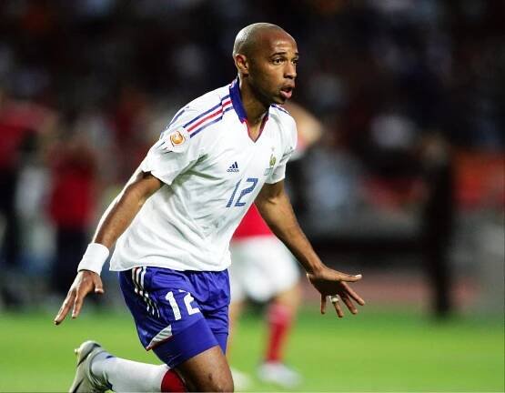 Thierry Henry gave a rousing speech at the awards